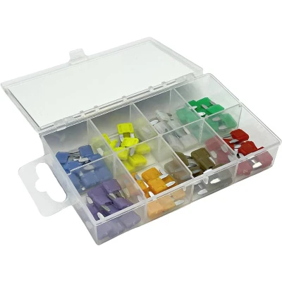 Afbeelding van ESKA 341.750 Ministeekzekering (auto) 2 A, 4 5 7.5 10 15 20 25 30 A Violet, Oranje, Bruin, Rood, Blauw, Geel, Wit, Groen 80 stuk(s)