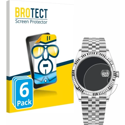 Afbeelding van BROTECT Schermbeschermer Clear, Smartwatch beschermfolie, Transparant