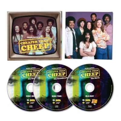 Afbeelding van Frank Zappa Cheaper Than Cheep: The Soundtrack (2 CD Blu ray)
