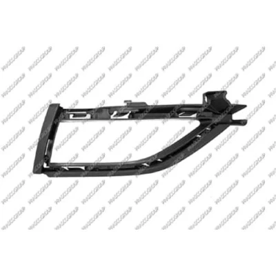 Afbeelding van PRASCO VG4042113 Bumper Grill met gat(en) voor mistlampen Rechts VOLKSWAGEN: Golf 7