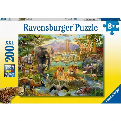 Afbeelding van Ravensburger Dieren van de Savanne Puzzel 200 stuks XXL
