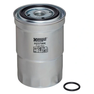 Afbeelding van HENGST FILTER H237WK Brandstoffilter Opschroeffilter MITSUBISHI: PAJERO 3, 2, SUZUKI: Vitara I Off Road Cabrio