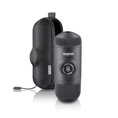 Image de Wacaco Machine À Expresso Semi automatique Nanopresso Avec Étui Noir (wa 172160)