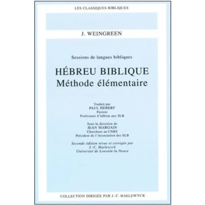 Image de Hebreu biblique (2e edition)