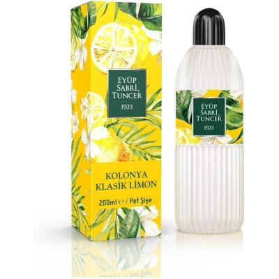 Afbeelding van Eyüp Sabri Tuncer Citroen Eau de Cologne 200ml (Kolonya / Desinfectie Aftershave)