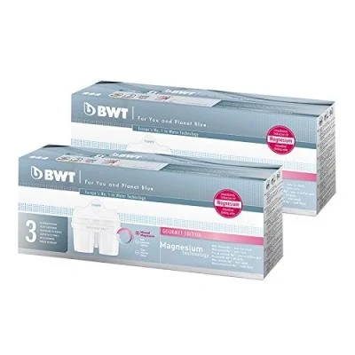 Image de Bwt l0814336 pack de 6 cartouches filtrantes compatibles brita maxtra