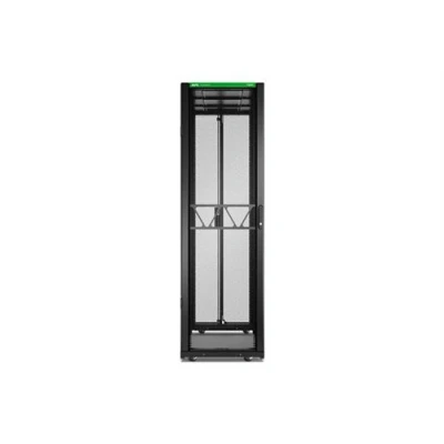 Image de APC NetShelter SX Gen 2 Rack armoire H 1991 x L 600 P 1200 mm, avec les côtés sur le sol noir 42U 19&quot; Conformité TAA