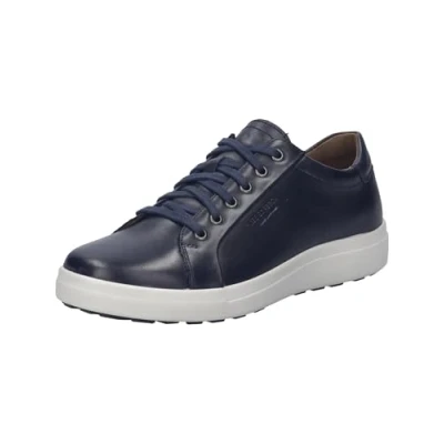 Afbeelding van Josef Seibel Maddox 05 Sneakers laag, Heren, Maat: 44, Dunkelblau Leer