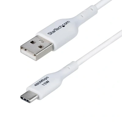 Afbeelding van StarTech.com USB2AC1MNCWHE USB kabel A C