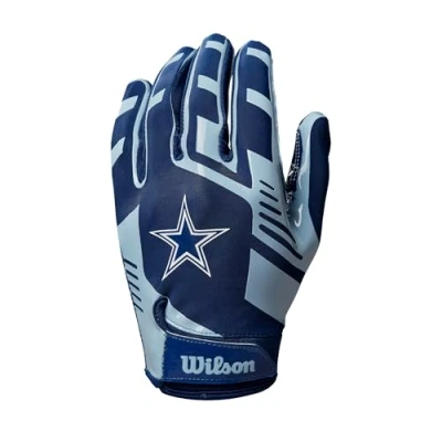 Afbeelding van Wilson Adult NFL Stretch Fit Gloves Team Dallas Cowboys