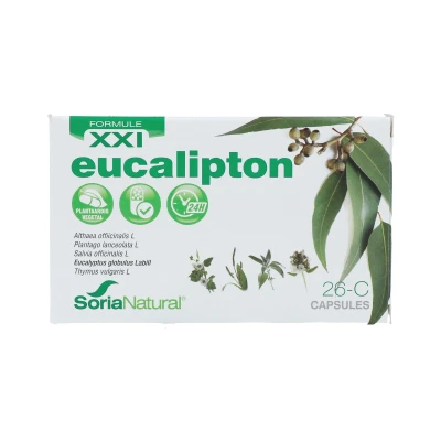 Afbeelding van Soria Natural Eucalipton XXI Capsules 30CP