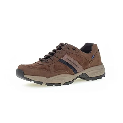 Afbeelding van Gabor Pius Low sneakers voor heren, van gecertificeerd leer, braun espresso 24