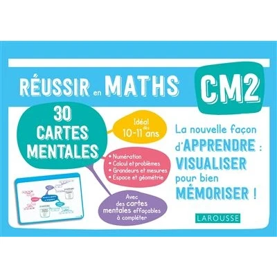 Image de Cartes mentales Maths CM2