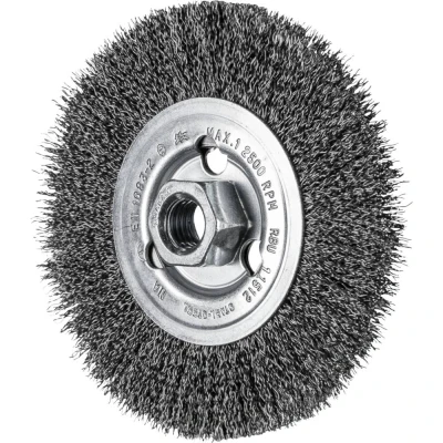 Afbeelding van PFERD 43502201 Ronde borstel ongetordeerd RBU Ø 115 x 12 mm M14 staaldraad 0,30 voor haakse slijpers 1 stuk(s)