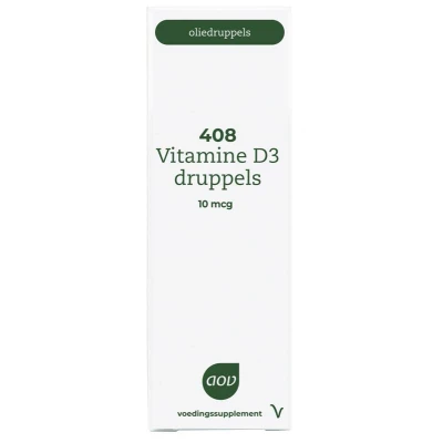 Afbeelding van AOV 408 Vitamine D3 Druppels 25ml