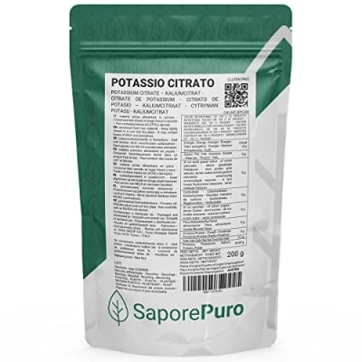 Afbeelding van Saporepuro Kaliumcitraat poeder 200 gr