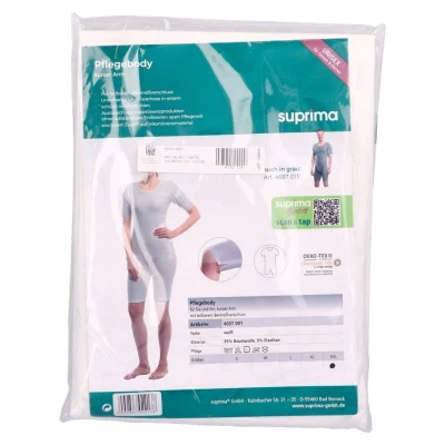 Image de Suprima 4697 Body Manche Court Blanc Xxl