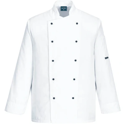 Afbeelding van Somerset Koksjas maat 3 XL, White