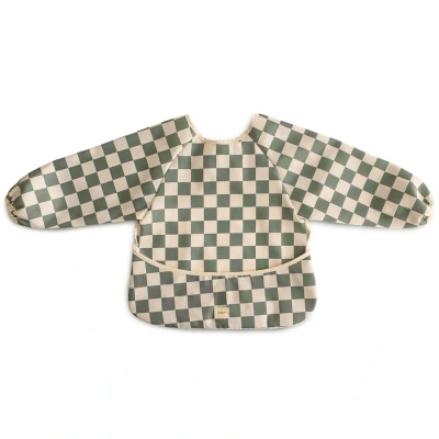 Afbeelding van Mushie Slabber Long Sleeve Olive Check