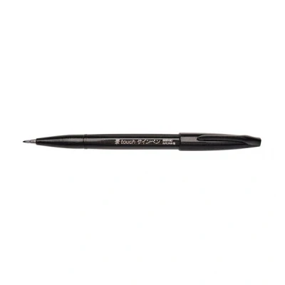 Image de Feutre pinceau Pentel Noir