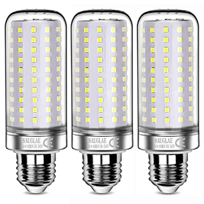 Afbeelding van Sauglae Ledlampen, 26 W, komt overeen met 200 gloeilamp, 3000 lm, 6000 K, koudwit, lampen E27 Edison schroeven, 3 stuks
