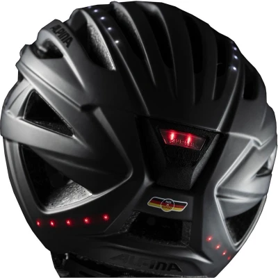 Afbeelding van Alpina Fietshelm Haga Matzwart maat 55 59
