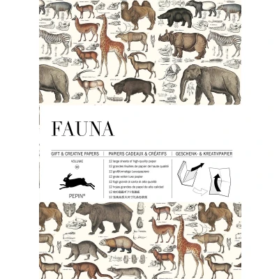 Afbeelding van Gift &amp; creative papers 90 Fauna Volume