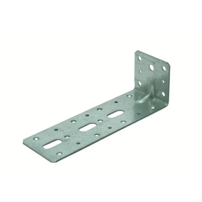 Afbeelding van Hoek / Hoekanker Versterkingshoek 60X180mm 60X2.5 Met Ril 115x2 Sendzimir Verzinkt per stuk