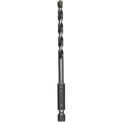 Afbeelding van kwb 421006 Carbide Steen spiraalboor 6.0 mm Gezamenlijke lengte 75 1/4 (6.3 mm) buitenvierkant 1 stuk(s)