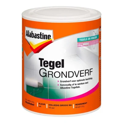 Afbeelding van Alabastine Tegelgrondverf Wit