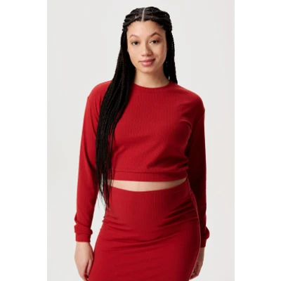 Afbeelding van Voedings t shirt Sund Red Ochre XS