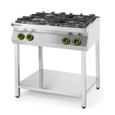 Afbeelding van Hendi Gasfornuis Kitchen Line 4 pits