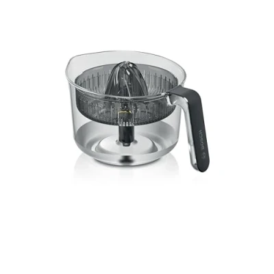 Afbeelding van Bosch MUZS68ZP Citruspers voor vers sap, schenktuit, handvat, serveercontainer, compatibel met MUM serie 8 Optimum en keukenmachine 6