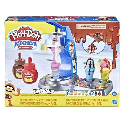 Image de Pâte à modeler pour enfant Play Doh Kitchen Creations Desserts givrés