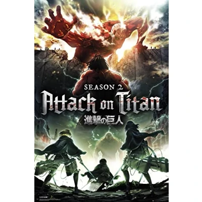 Afbeelding van ATTACK ON TITAN SEASON 2 Poster 61X91 Key Art