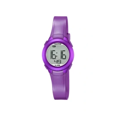 Afbeelding van Calypso K5677/2 digitaal horloge 28 mm 100 meter paars
