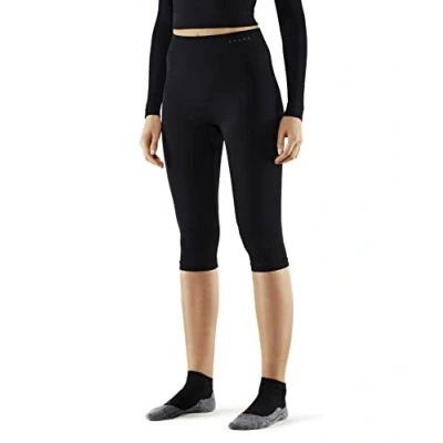 Afbeelding van Falke Maximum WARM 3/4 Tights Functional Underwear FOR COLD TO VERY Conditions Legging black, Dames, Maat: Small, Black