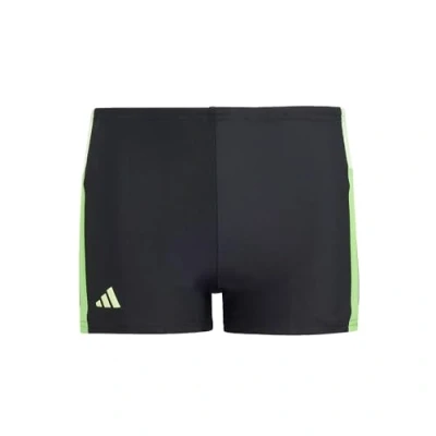Afbeelding van adidas Performance Colorblock 3 Stripes Zwemboxer Kinderen Zwart 92
