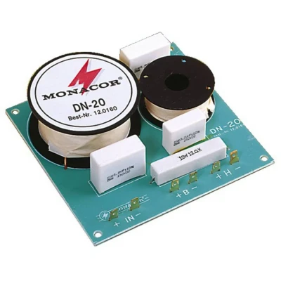 Afbeelding van Monacor DN 20 2 Way Crossover 2,000 Hz 8 Ohm
