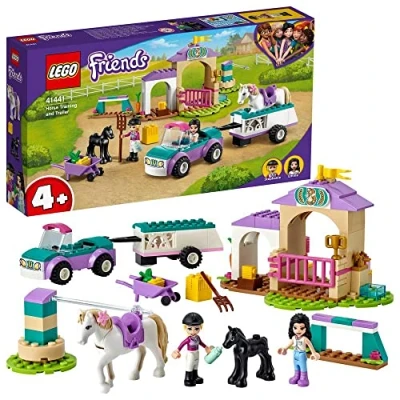 Image de LEGO® Friends 41441 Le dressage de chevaux et la remorque