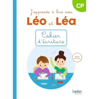 Afbeelding van J&#039;APPRENDS A LIRE AVEC LEO ET LEA CAHIER D&#039;ECRITURE