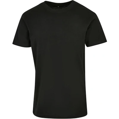 Afbeelding van Herenshirt &#039;Basic Round Neck&#039; met korte mouwen Black XXL