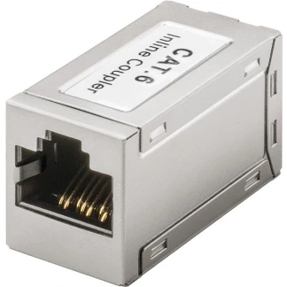 Afbeelding van Goobay RJ45 modulaire koppeling/connector, CAT 6 2x bus (8P8C)