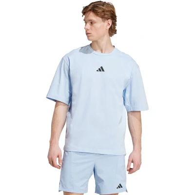 Afbeelding van adidas Performance Power Oversized T shirt Heren Blauw XS