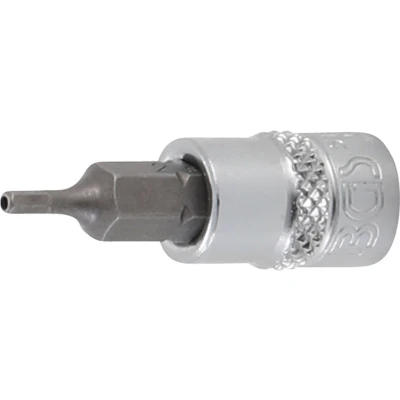 Afbeelding van BGS Dopsleutelbit 1/4&quot; binnenzeskant met boring 2 mm