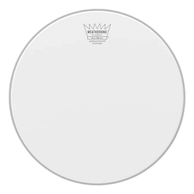 Image de Remo CL 0112 BA Peau de frappe Ambassador sablée 12