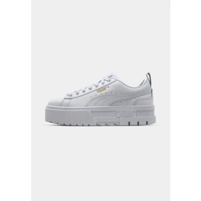 Afbeelding van Puma Mayze Classic Sneakers laag, Dames, Maat: 38.5, White Leer en imitatieleer