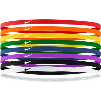 Afbeelding van Nike Performance Skinny Hairbands 8 PACK Overige accessoires, Dames, Maat: One Size, Pimento/orange blaze/sunlight