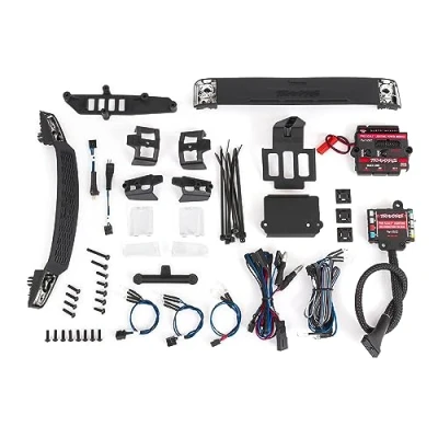 Afbeelding van Pro Scale LED light set, TRX 4 Sport, complete with power module (contains headlights, tail lights, &amp; distribution block) (fits #8111 or #8112 body)