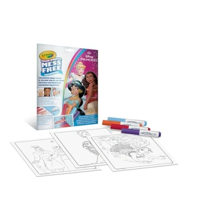 Afbeelding van Crayola Color Wonder Hobbypakket Disney Princess Kleurboek Voor Kinderen